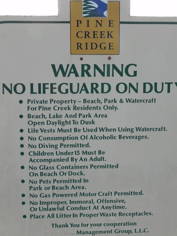 Lime Lake Genoa Twp Michigan